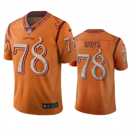 Camiseta Hombre NFL Tampa Bay Buccaneers Tristan Wirfs 78 Orange City Edition Vapor Limited Camiseta Hombre NFL Tampa Bay Buccaneers Tristan Wirfs 78 Orange City Edition Vapor Limited